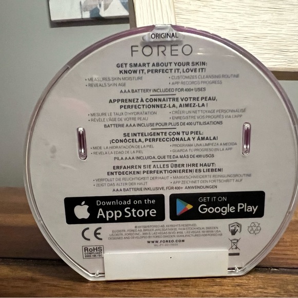 FOREO LUNA Fofo - Purple - NIB - Picture 5 of 6